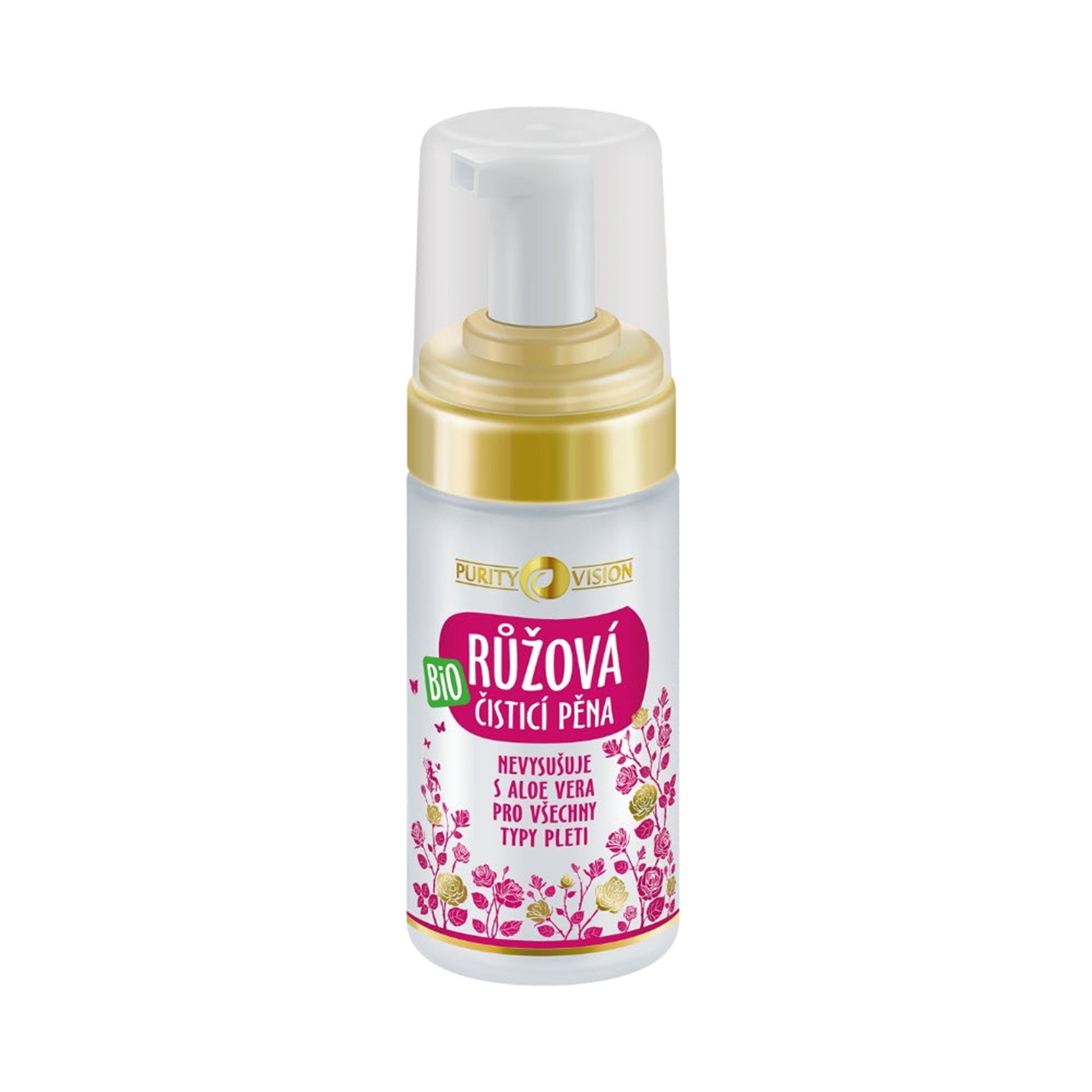 902096 Pěna čisticí růžová 90 ml BIO   PURITY VISION-1