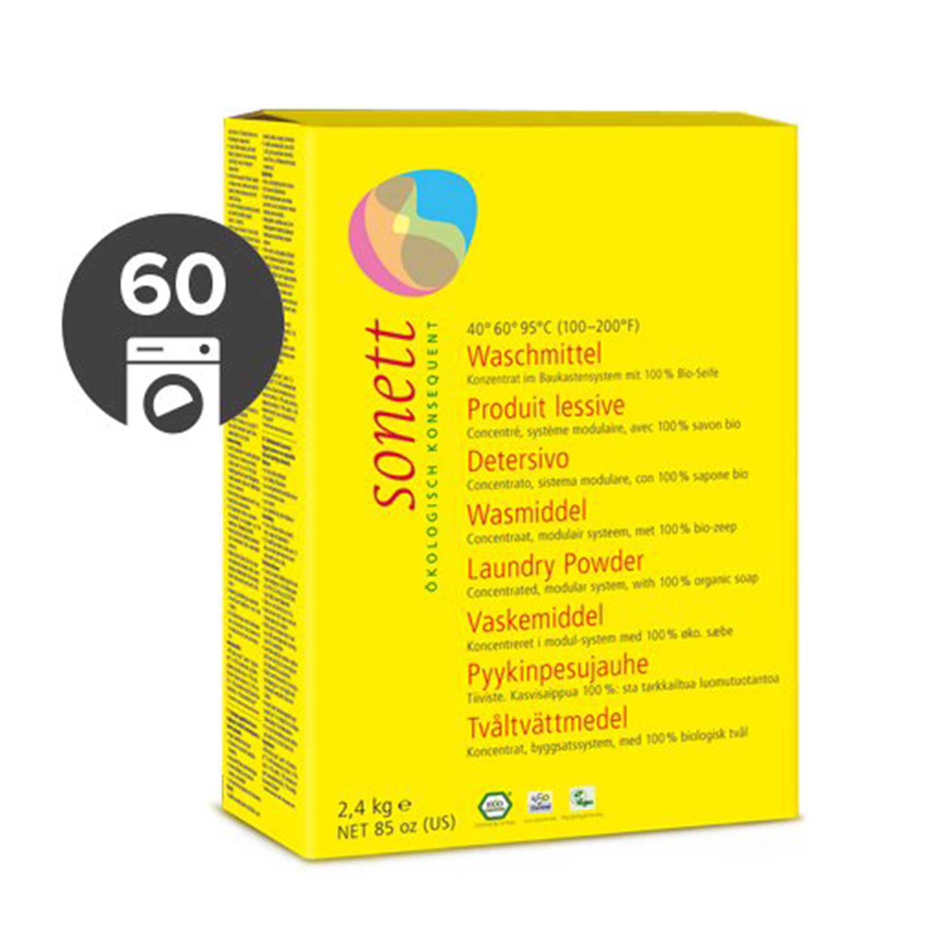 902117 Prací prášek 2,4 kg   SONETT -1