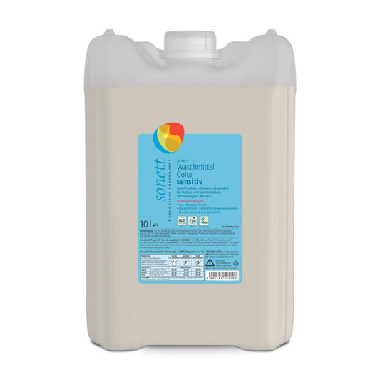 902135 Gel prací tekutý na barevné prádlo Sensitive 10 l   SONETT -1