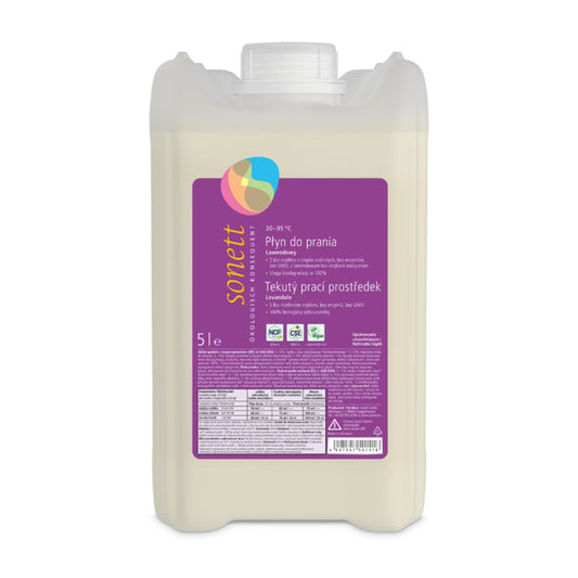 902140 Gel prací tekutý univerzální na bílé i barevné prádlo 5 l   SONETT -1