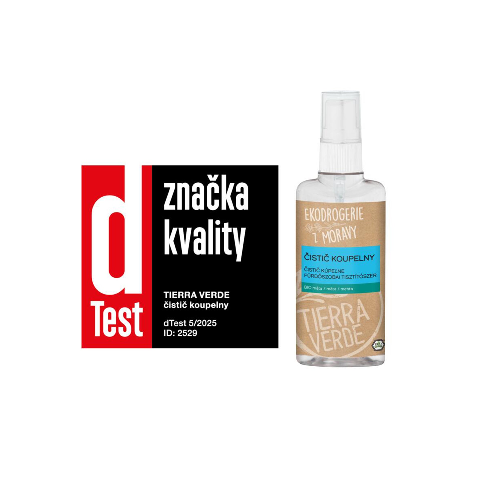 902240 Čistič koupelny s mátou 110 ml BIO   TIERRA VERDE-1