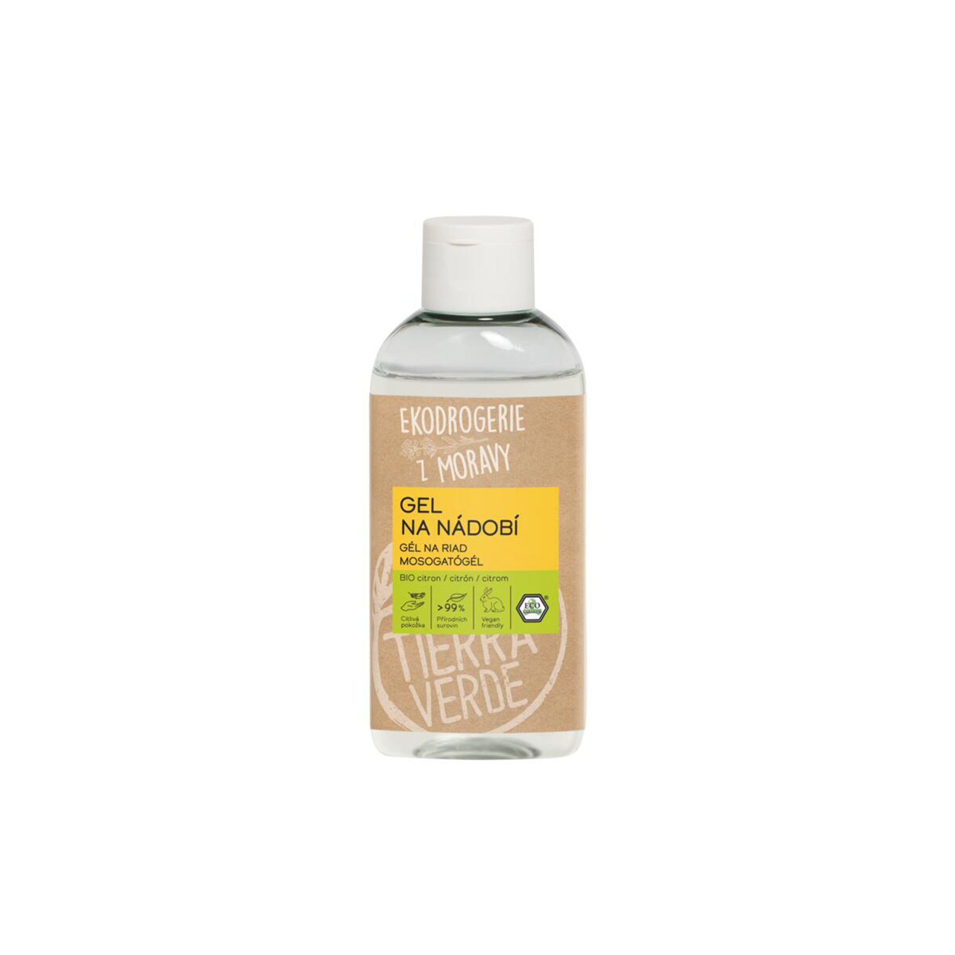 902243 Gel na nádobí citron 100 ml BIO   TIERRA VERDE-1