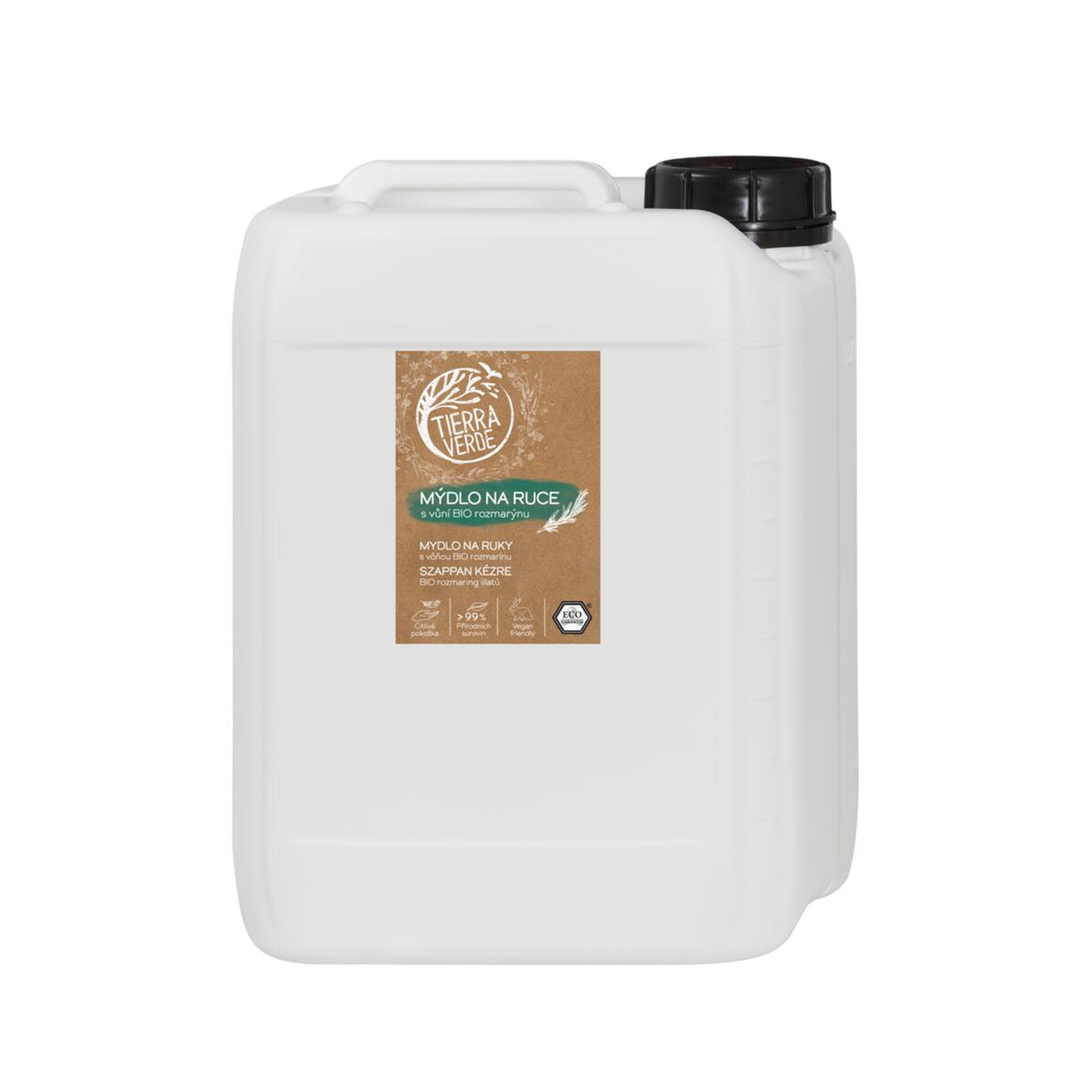902273 Mýdlo tekuté na ruce Rozmarýn 5 l BIO   TIERRA VERDE-1