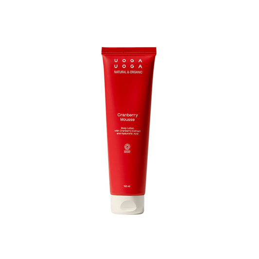 902303 Krém hydratační tělový Cranberry Mousse s brusinkami 150 ml BIO   UOGA UOGA-1