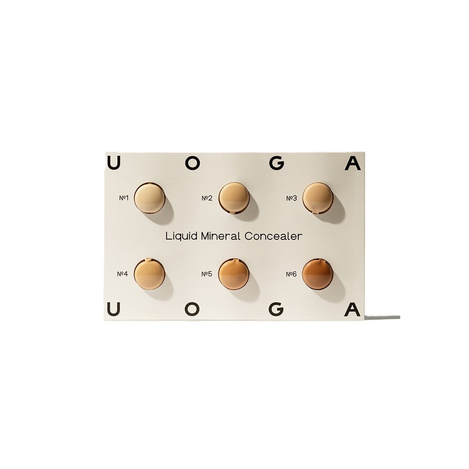 902338 Sada testerů Tekutý korektor 6 x 1 ml   UOGA UOGA-1