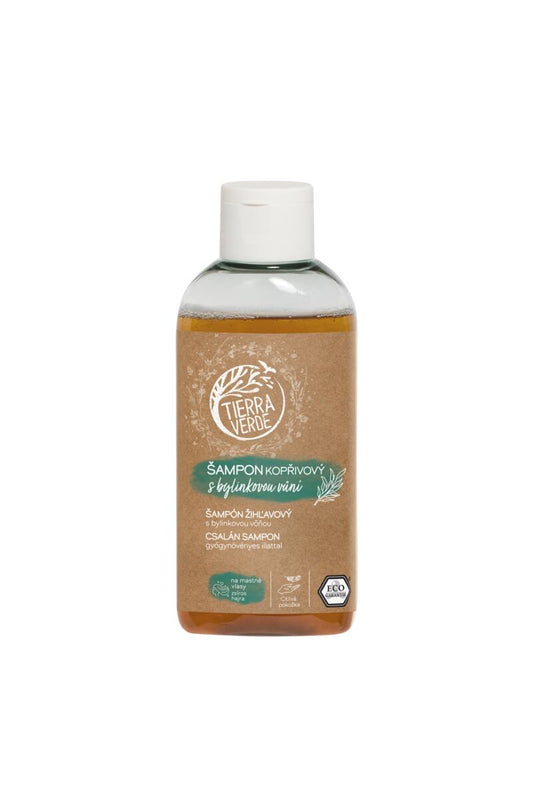903272 Šampon kopřivový s bylinkovou vůní 100 ml   TIERRA VERDE