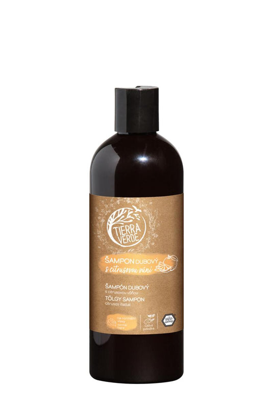 903278 Šampon dubový s citrusovou vůní 500 ml   TIERRA VERDE