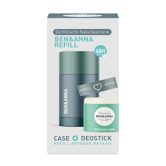 903300 Deodorant tuhý s aplikátorem Perská limeta 40 g   BEN & ANNA