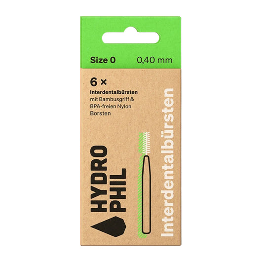 903315 Kartáčky mezizubní bambusové 0,45 mm 6 ks   HYDROPHIL