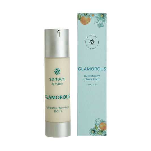 903348 Krém tělový hydratační Senses Glamorous 100 ml   KVITOK
