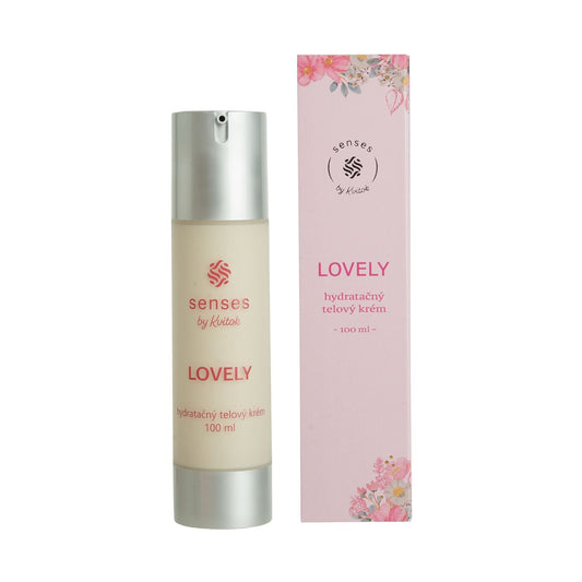 903349 Krém tělový hydratační Senses Lovely 100 ml   KVITOK