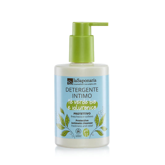 903391 Gel mycí intimní ochranný se zeleným čajem 250 ml BIO   LA SAPONARIA
