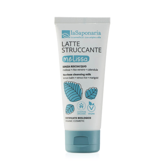 903401 Mléko pleťové čisticí s meduňkou 100 ml BIO   LA SAPONARIA