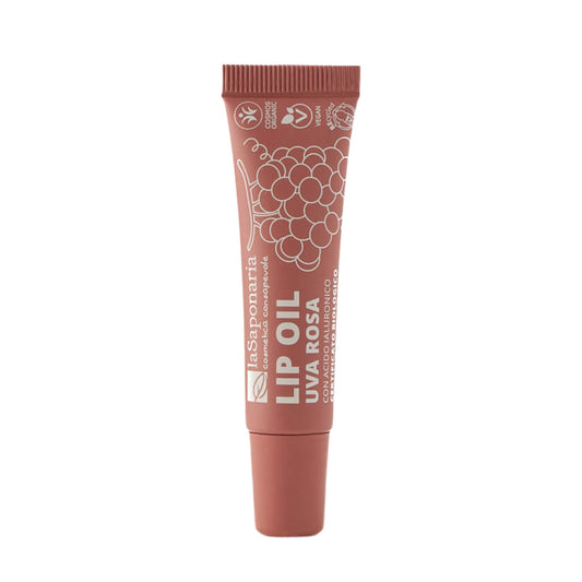 903409 Olej na rty s růžovými hrozny - Rosy Nude 12 ml BIO   LA SAPONARIA