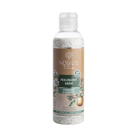 903429 Krém peelingový Pomeranč a gardénie 200 ml BIO   NOBILIS TILIA