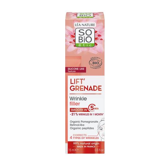 903474 Krém pro vyplnění vrásek Lift'Grenade 15 ml BIO   SO’BiO étic