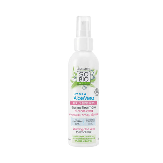 903475 Mlha hydratační s aloe vera a termální vodou 125 ml BIO   SO’BiO étic