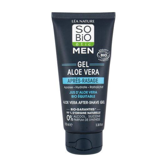 903498 Gel po holení MEN s aloe vera 100 ml BIO   SO’BiO étic