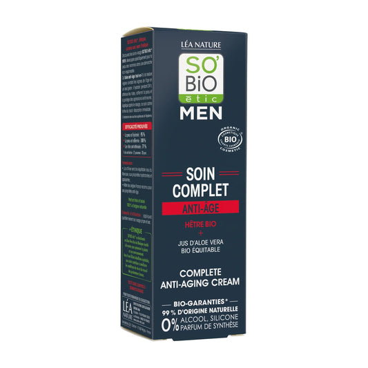 903500 Krém anti-aging MEN s extraktem z buku lesního 50 ml BIO   SO’BiO étic