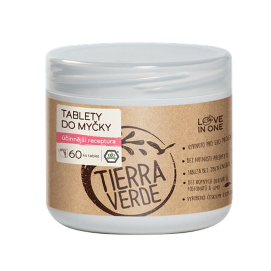903687 Tablety do myčky 60 ks   TIERRA VERDE