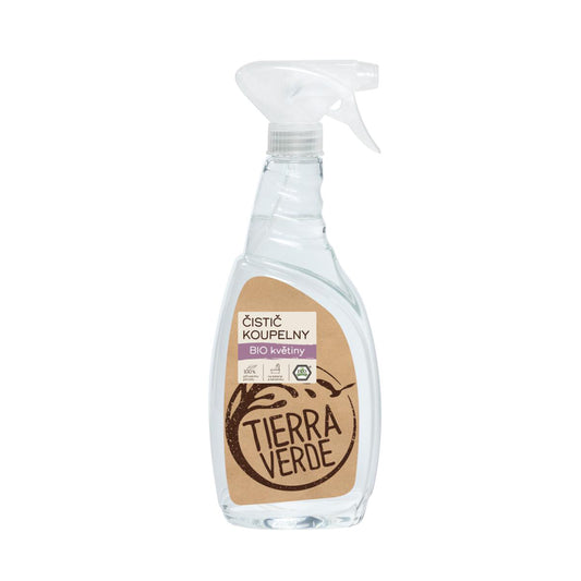 903707 Čistič koupelny s BIO květinovou vůní 750 ml   TIERRA VERDE