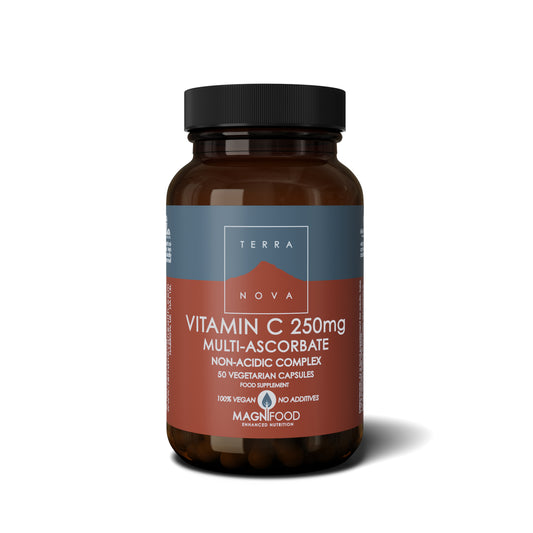 903729 Vitamin C 250 mg Complex 50 kapslí   TERRANOVA HEALTH