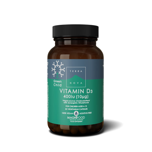 903759 Vitamin D3 Green Child 400 iu 50 kapslí   TERRANOVA HEALTH