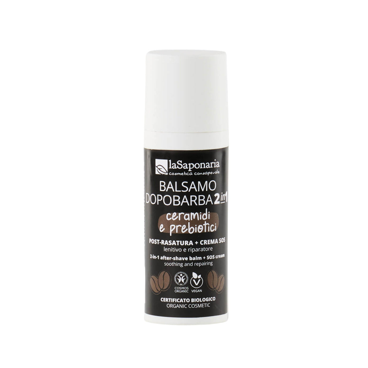 903808 Balzám pánský po holení 2v1 s ceramidy a prebiotiky 50 ml BIO   LA SAPONARIA-1