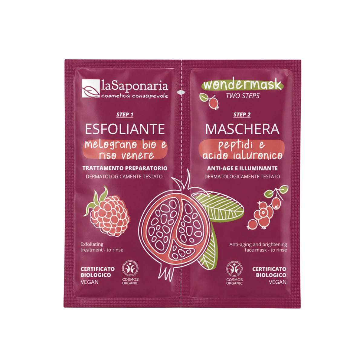 903934 Maska pleťová dvoufázová proti stárnutí Wondermask 13 ml   LA SAPONARIA-1