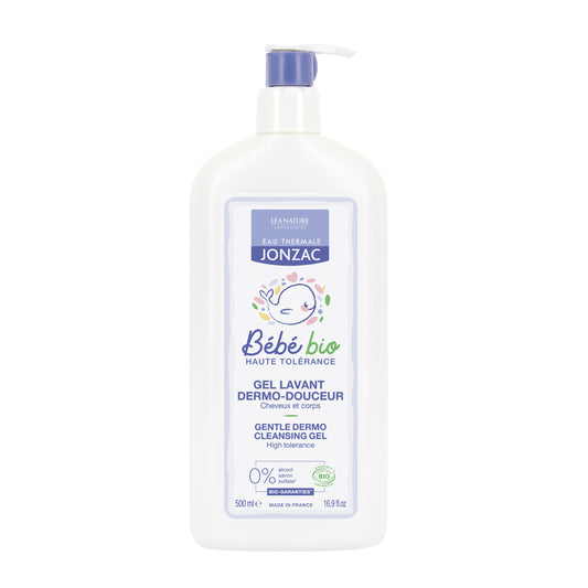 940018 Gel mycí dětský jemný  BÉBÉ BIO 500 ml BIO   JONZAC-1