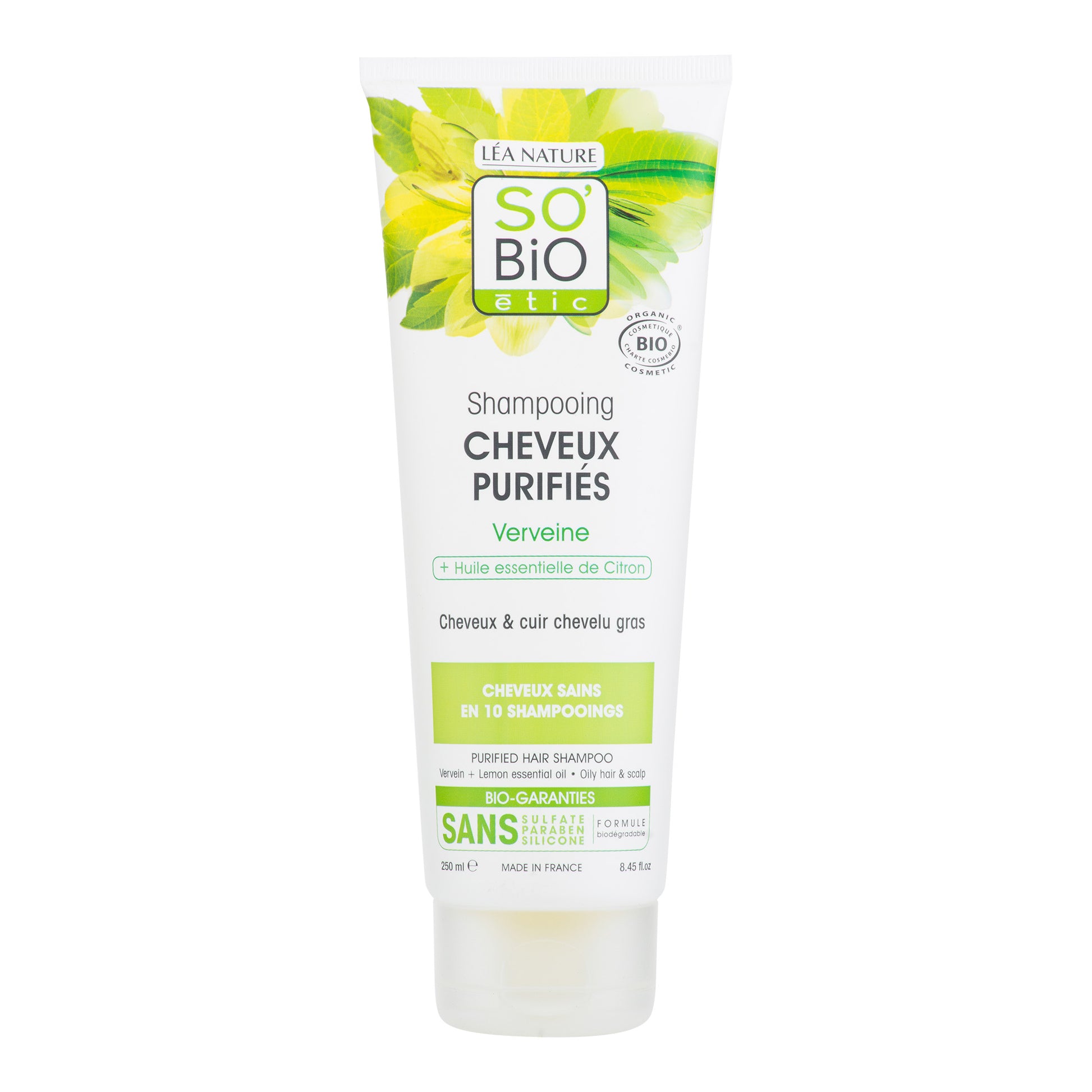 942299 Šampon jemný verbena-citron 250 ml  BIO   SO´BIO étic-1