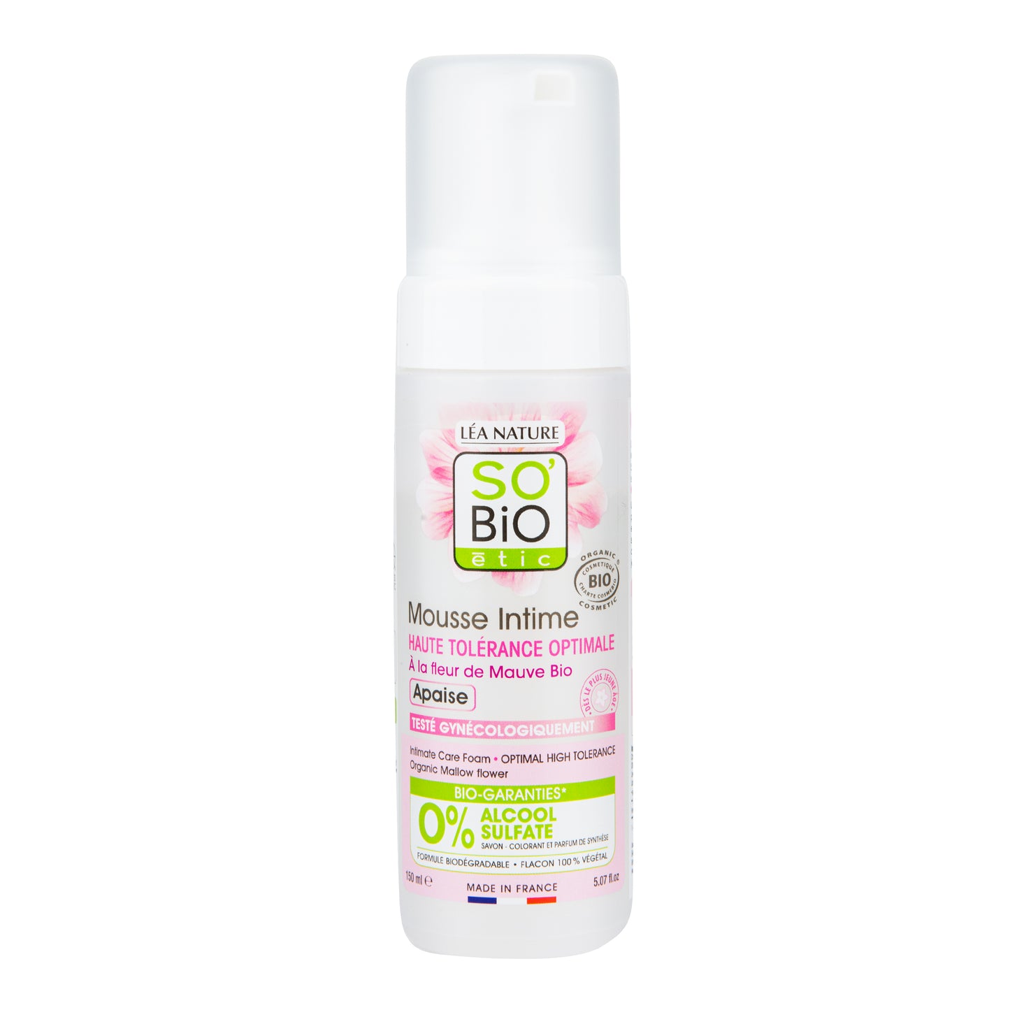 942365 Pěna mycí pro intimní hygienu hypoalergenní 150 ml BIO   SO’BiO étic-2