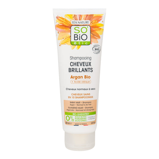 942397 Šampon argan pro lesk — pro normální až suché vlasy 250 ml BIO  SO’BiO étic-1