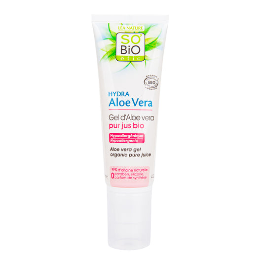 943807 Aloe vera gel - hypoalergenní 125 ml BIO  SO’BIO étic-1
