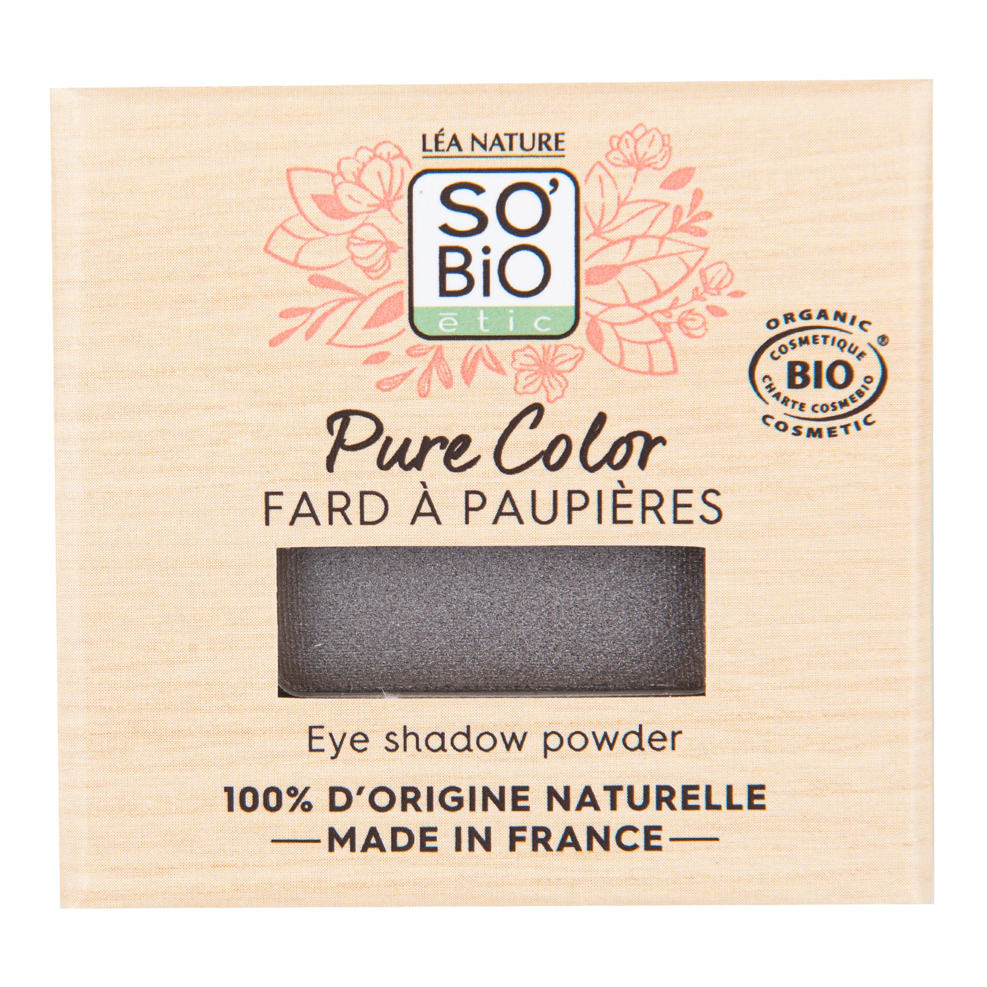 943906 Stíny oční přírodní 03 vzácná šedá PURE COLOR 3 g BIO   SO’BiO étic -1