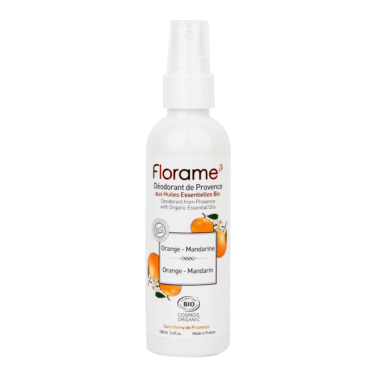 944200 Deodorant sprej z Provance — pomeranč a mandarinka 100 ml BIO   FLORAME-1