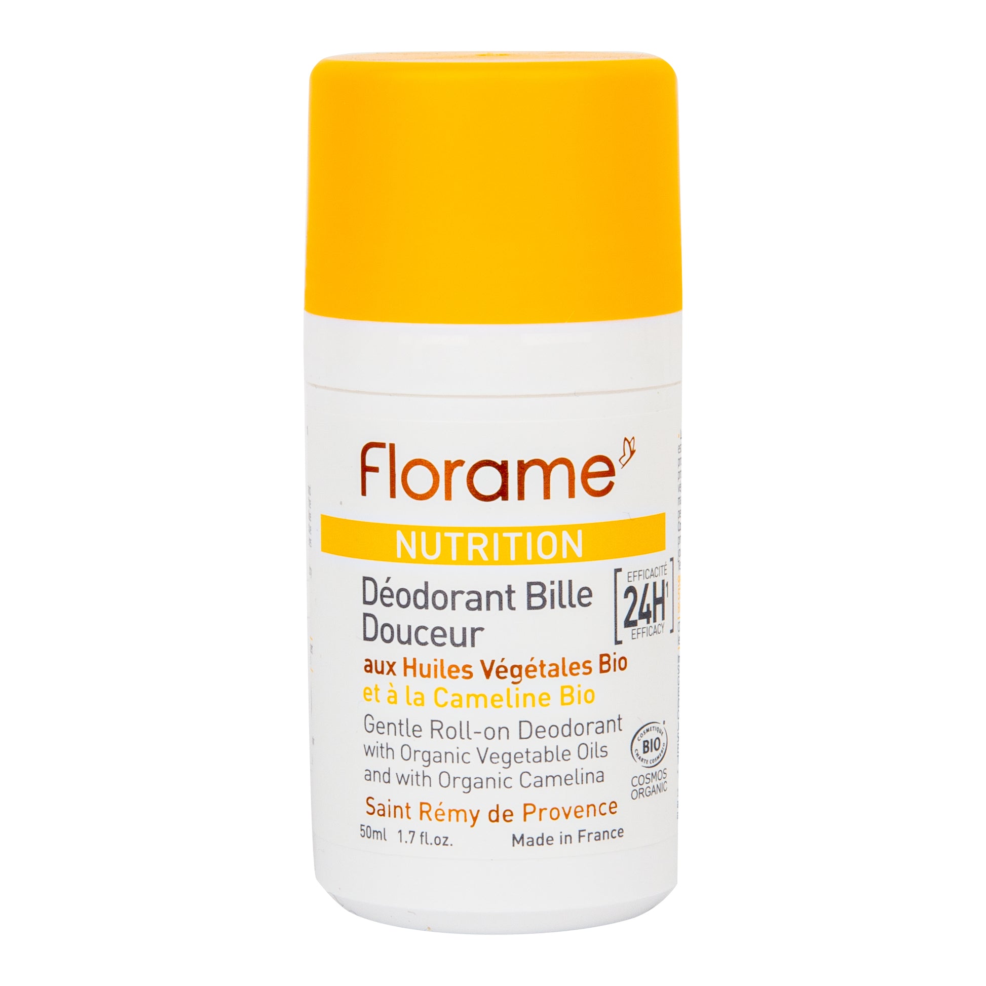 944204 Deodorant přírodní kuličkový 24h efekt Nutrition 50 ml BIO  FLORAME-1