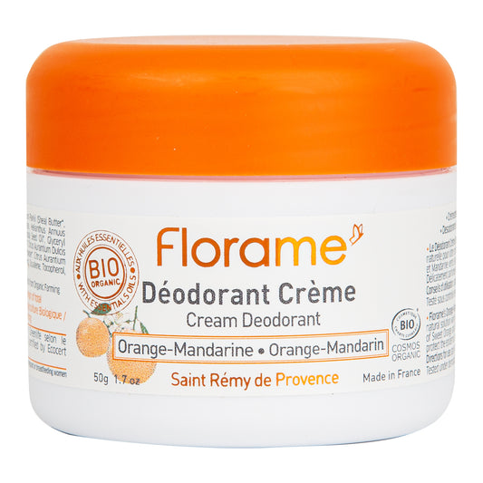 944208 Deodorant krémový 24h pomeranč a mandarinka 50 g BIO   FLORAME-1