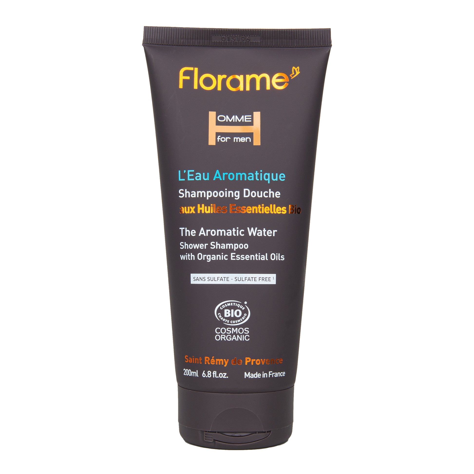 944218 Sprchový šampon HOMME The Aromatic Water 200 ml BIO   FLORAME-1