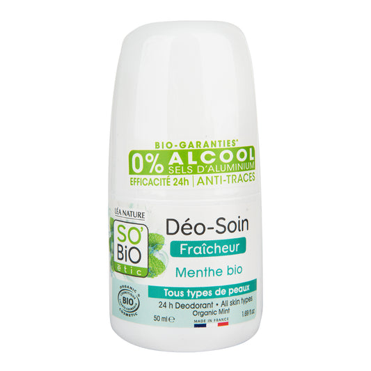 944240 Deodorant přírodní 24h osvěžující s mátou 50 ml BIO   SO’BiO étic-1