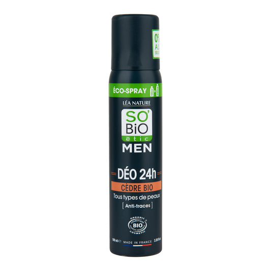 944245 Deodorant přírodní ECO SPRAY 24h MEN cedr 100 ml BIO   SO’BiO étic-1