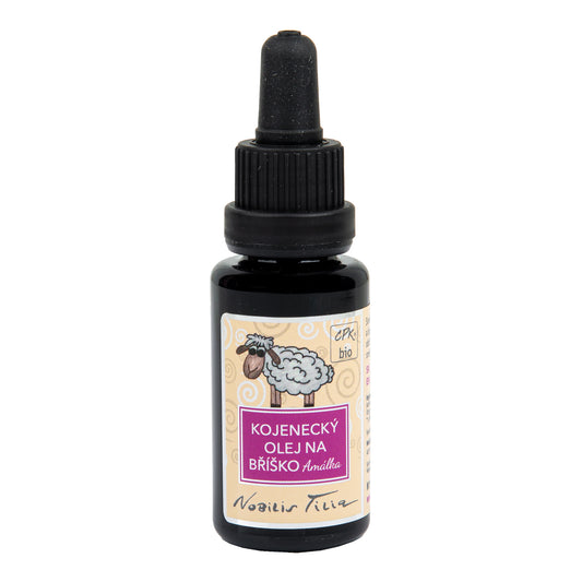 947045 Olej na bříško kojenecký Amálka 20 ml BIO   NOBILIS TILIA-1