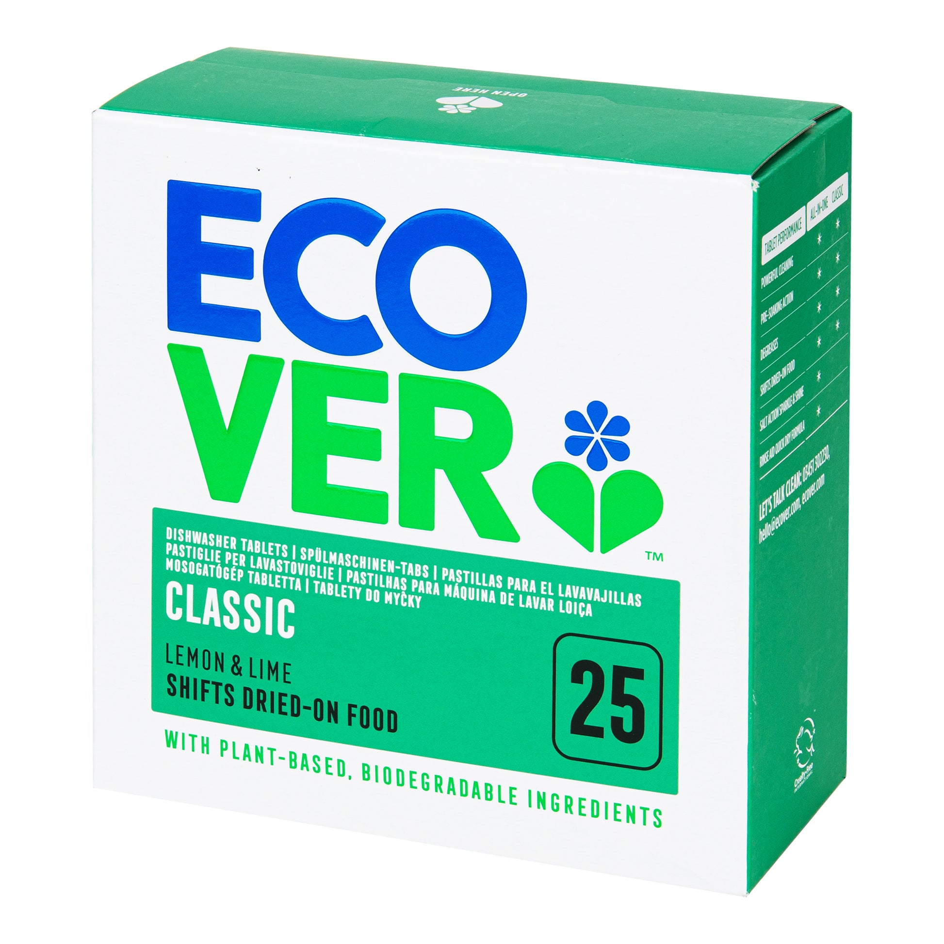 952008 ECOVER  tablety do myčky Classic 500 g-2
