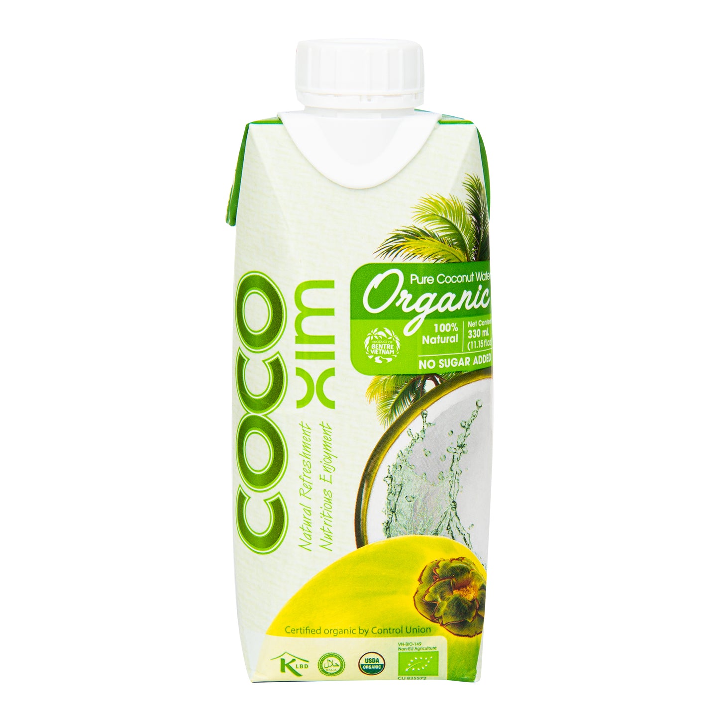 STOP54 Voda kokosová 330 ml BIO   COCOXIM-1