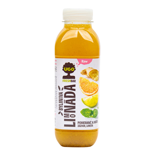 719019 Limonáda pomeranč/máta 500 ml   UGO-1